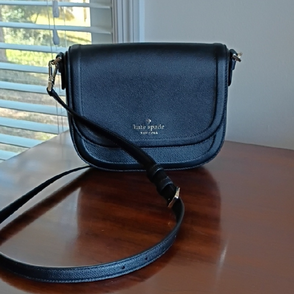 NWOT Kate Spade Midnight Black Crossbody Bag